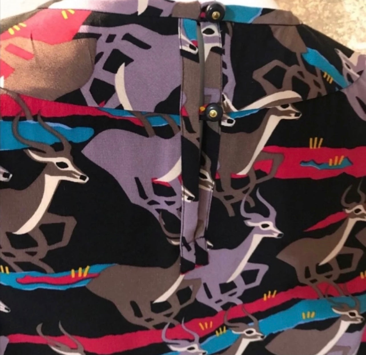 $299 RARE Marc by Marc Jacobs Impala Deer Blouse size 4